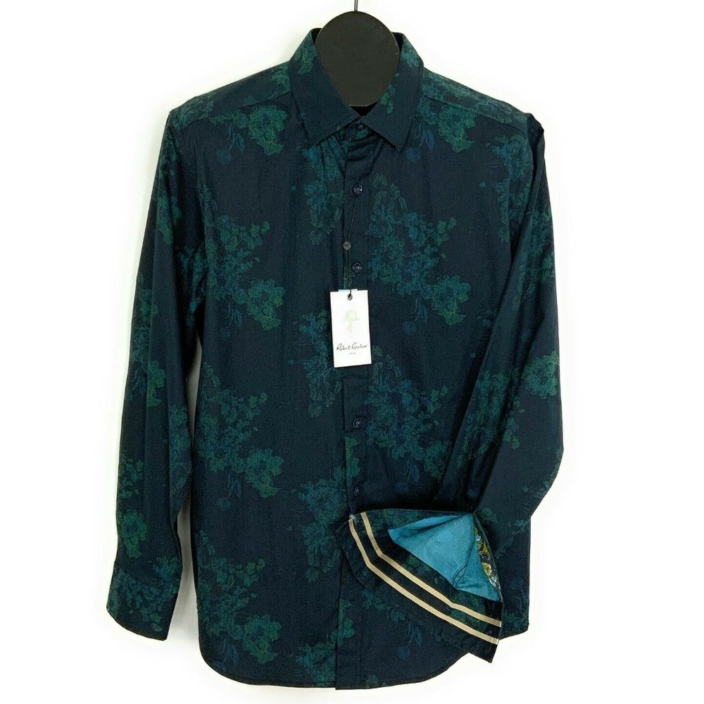 Robert Graham Thomas Button Down Shirt XL Floral